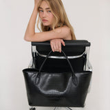 Marlow Tote - Croc Embossed