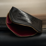 Ophelia Pouch - Croc Embossed
