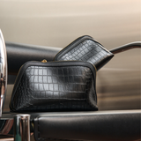 Ophelia Pouch - Croc Embossed