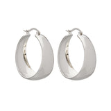 Zuri Hoops - Silver