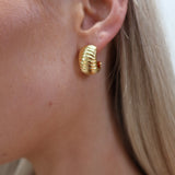 Avery Hoops - Gold