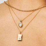 Ingrid Necklace - Crystal