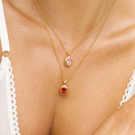 Ingrid Necklace - Ruby