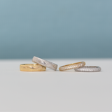pave crystal ring