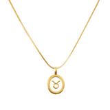 Zodiac Necklace - Taurus
