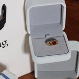 Aubrey Ring - Ruby Red